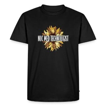 Technologue en radiologie médicale Médecine nucléaire - T-shirt Premium bio Homme - noir - Devant - Nico (187cm)