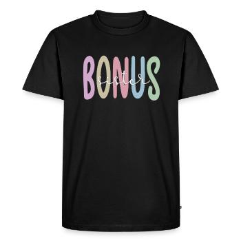 Bonus Sister Gift Meilleure demi-sœur - T-shirt Premium bio Homme - noir - Devant - Nico (187cm)