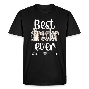 Meilleur cadeau de réalisateur Appréciation du réalisateur - T-shirt Premium bio Homme - noir - Devant - Nico (187cm)