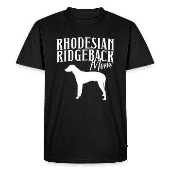 Rhodesian Ridgeback chien maman cadeau - T-shirt Premium bio Homme - noir - Devant - Nico (187cm)