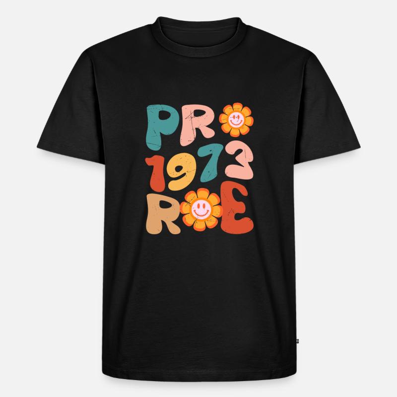 Pro 1973 Rogen - Männer Premium Bio T-Shirt - Schwarz