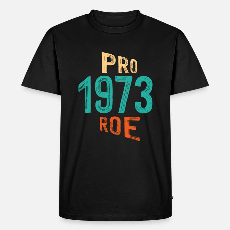 Pro 1973 Roe - T-shirt Premium bio Homme - noir