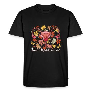 Ne me marchez pas dessus - T-shirt Premium bio Homme - noir - Devant - Nico (187cm)