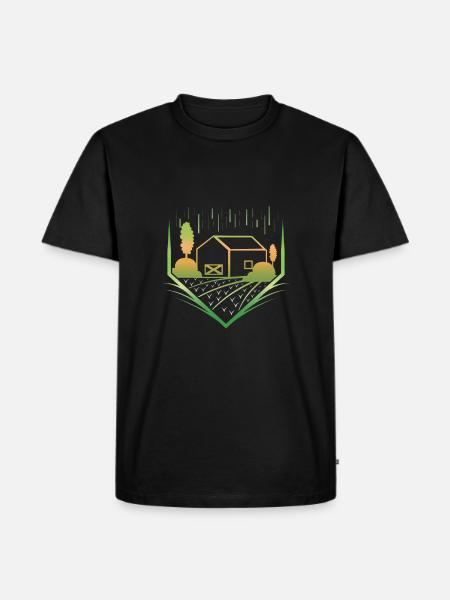 Farm farm - Men's Premium Organic T-Shirt - black
