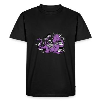 Dragon Ace Pride - T-shirt Premium bio Homme - noir - Devant - Nico (187cm)