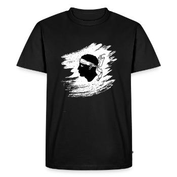 Corse Corsu Corssica 2B Corsica France - T-shirt Premium bio Homme - noir - Devant - Nico (187cm)