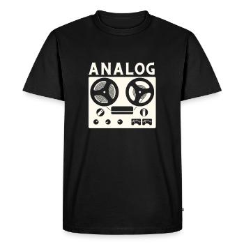 Audio Engineer Beatmaker And Soundguy - Men's Premium Organic T-Shirt - black - Front - Nico (187cm)