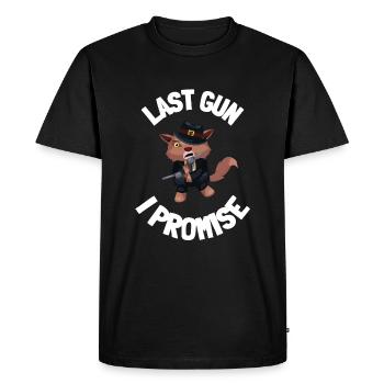 Gunaholic Guns Lover &Pro Gun Laws Shooting Range - T-shirt Premium bio Homme - noir - Devant - Nico (187cm)