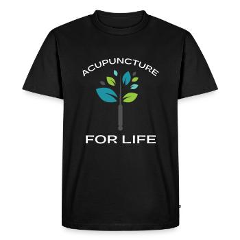 Acupuncturist Acupuncture Alternative Medicine - Men's Premium Organic T-Shirt - black - Front - Nico (187cm)