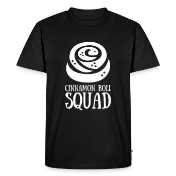 Cinnamon Roll Cinnamon Buns And Cinnamon Swirl - Men's Premium Organic T-Shirt - black - Front - Nico (187cm)