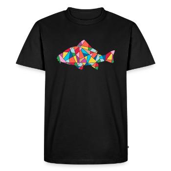 Carp Fishing Carp Anglers Fishing Men Anglers - Men's Premium Organic T-Shirt - black - Front - Nico (187cm)