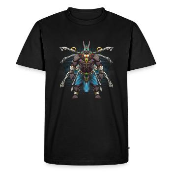Anubis - T-shirt Premium bio Homme - noir - Devant - Nico (187cm)