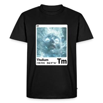 AI am Thulium (wt) - T-shirt Premium bio Homme - noir - Devant - Nico (187cm)
