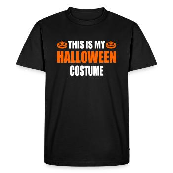 this is my halloween costume - T-shirt Premium bio Homme - noir - Devant - Nico (187cm)
