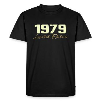 1979 Édition Limitée - 1979 Cadeau D'anniversaire - T-shirt Premium bio Homme - noir - Devant - Nico (187cm)