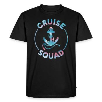 First Time Cruiser Cruise 2022 Tie Dye Print - T-shirt Premium bio Homme - noir - Devant - Nico (187cm)