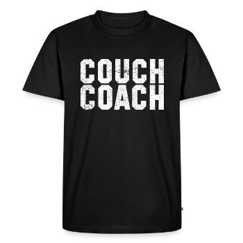 Coach Character Builder Attitude - T-shirt Premium bio Homme - noir - Devant - Nico (187cm)