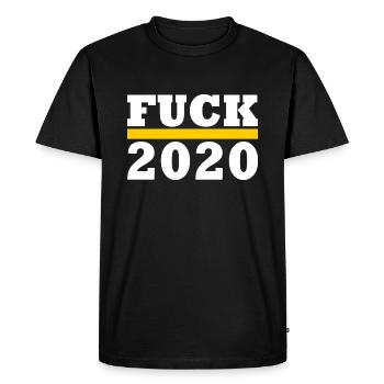Fuck 2020 - T-shirt Premium bio Homme - noir - Devant - Nico (187cm)
