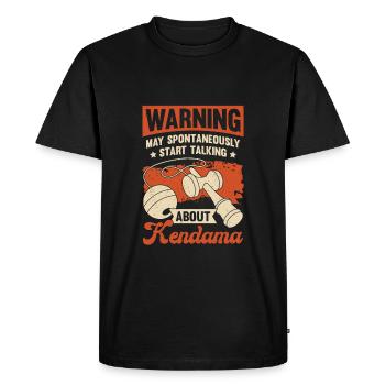 Kendama Jeu Kendama Player Cadeau - T-shirt Premium bio Homme - noir - Devant - Nico (187cm)