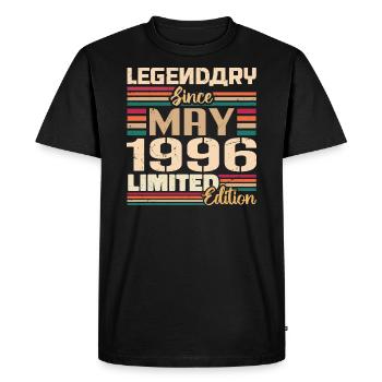 May 1996 May - Jubilee May 1996 - Men's Premium Organic T-Shirt - black - Front - Nico (187cm)