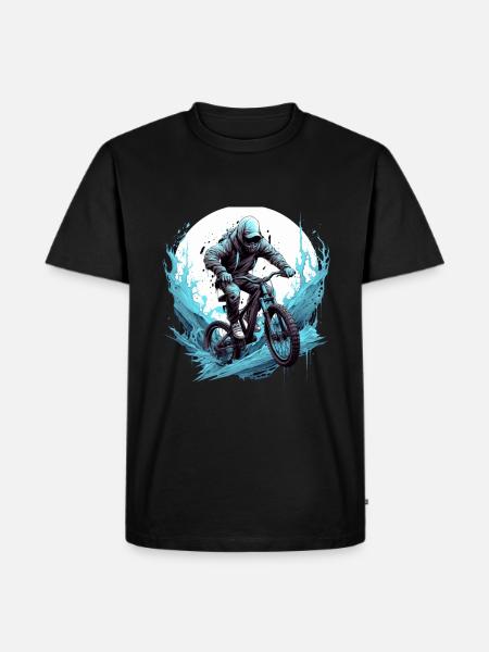 Night Driver BMX - Men's Premium Organic T-Shirt - black