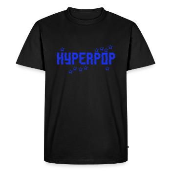 Rétro des années 90 Hyperpop Musique esthétique - T-shirt Premium bio Homme - noir - Devant - Nico (187cm)