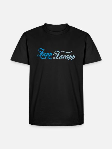 Zapp - Zarapp - Männer Premium Bio T-Shirt - Schwarz
