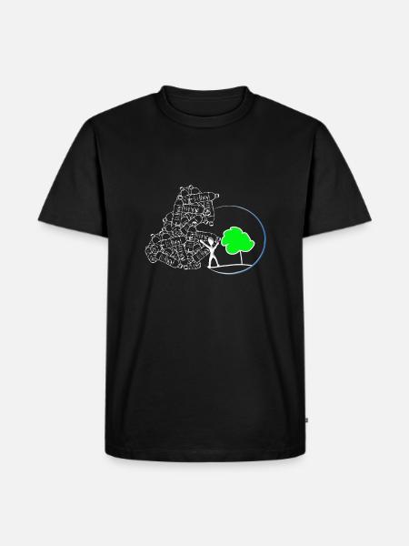 Umweltschutz Naturschutz - Männer Premium Bio T-Shirt - Schwarz