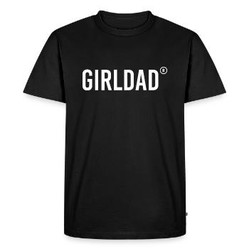 Dad Of Girls Shirt, Fathers Day - T-shirt Premium bio Homme - noir - Devant - Nico (187cm)