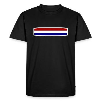 Hollande - T-shirt Premium bio Homme - noir - Devant - Nico (187cm)