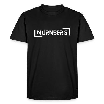 Nuremberg - T-shirt Premium bio Homme - noir - Devant - Nico (187cm)