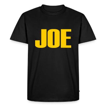 Joe - T-shirt Premium bio Homme - noir - Devant - Nico (187cm)