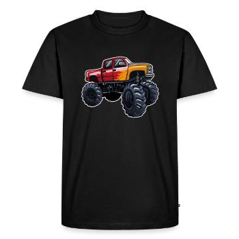 Monster Truck - T-shirt Premium bio Homme - noir - Devant - Nico (187cm)