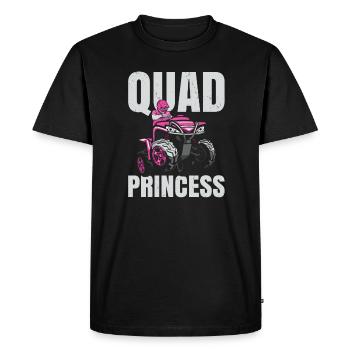 Quad Princess pour tous les fans de Quad Racer - T-shirt Premium bio Homme - noir - Devant - Nico (187cm)
