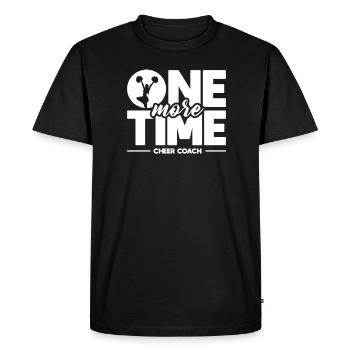Une autre fois Cheer Coach - T-shirt Premium bio Homme - noir - Devant - Nico (187cm)