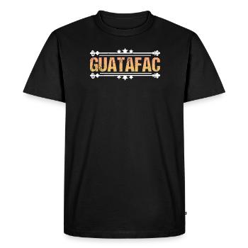 Pays du patrimoine hispanique Mexique - T-shirt Premium bio Homme - noir - Devant - Nico (187cm)