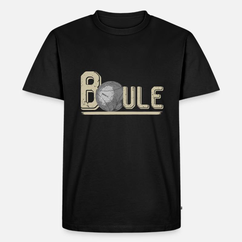 Boule de Boule - T-shirt Premium bio Homme - noir