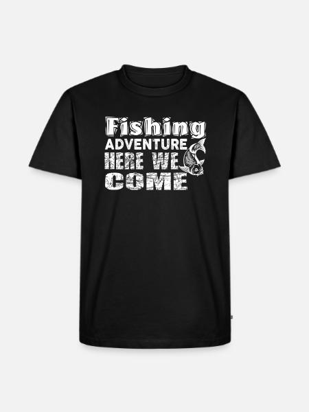 Pêche Pêche - T-shirt Premium bio Homme - noir