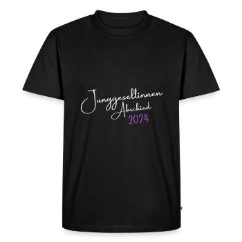 Hen Party 2024 Hen - Men's Premium Organic T-Shirt - black - Front - Nico (187cm)