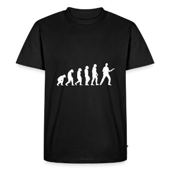 Guitar Evolution - Men's Premium Organic T-Shirt - black - Front - Nico (187cm)