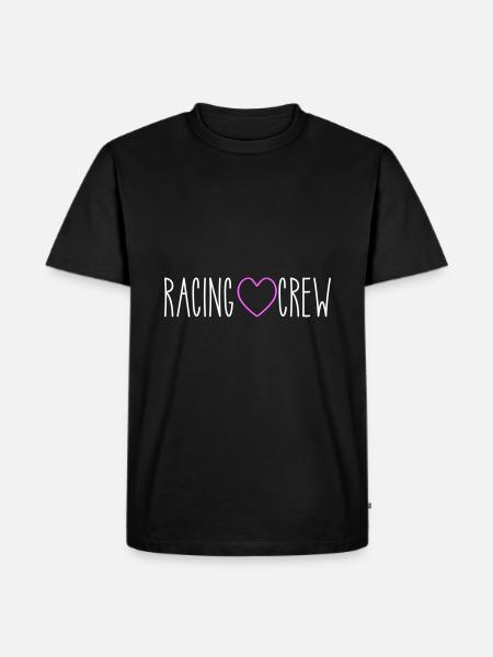 Cœur d’équipage de course - T-shirt Premium bio Homme - noir