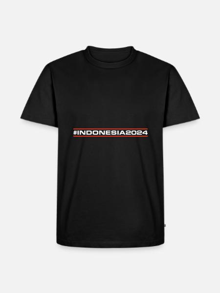 Indonesia 2024 - Men's Premium Organic T-Shirt - black