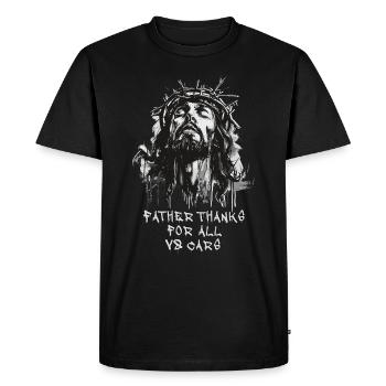 V8 Moteurs Voitures Voitures Musclecar - T-shirt Premium bio Homme - noir - Devant - Nico (187cm)