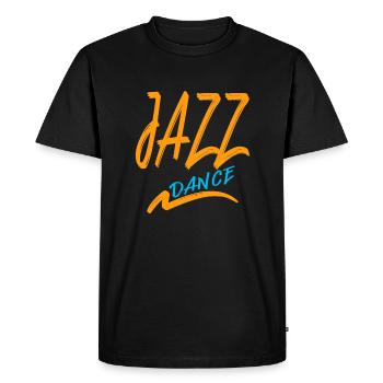 T-shirt Danse Jazz Idée cadeau pour les danseurs - T-shirt Premium bio Homme - noir - Devant - Nico (187cm)