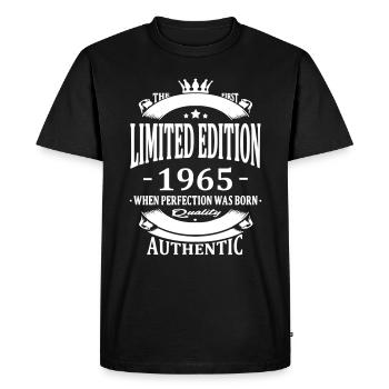 Limited Edition 1965 - T-shirt Premium bio Homme - noir - Devant - Nico (187cm)