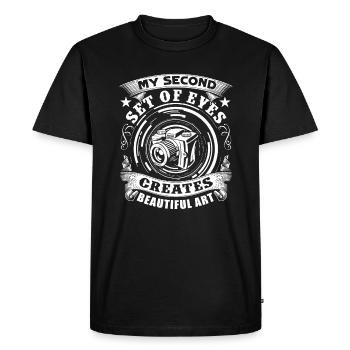 Photographer I'm A Photographer - Men's Premium Organic T-Shirt - black - Front - Nico (187cm)