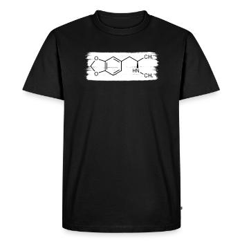 MDMA Ecstasy - T-shirt Premium bio Homme - noir - Devant - Nico (187cm)