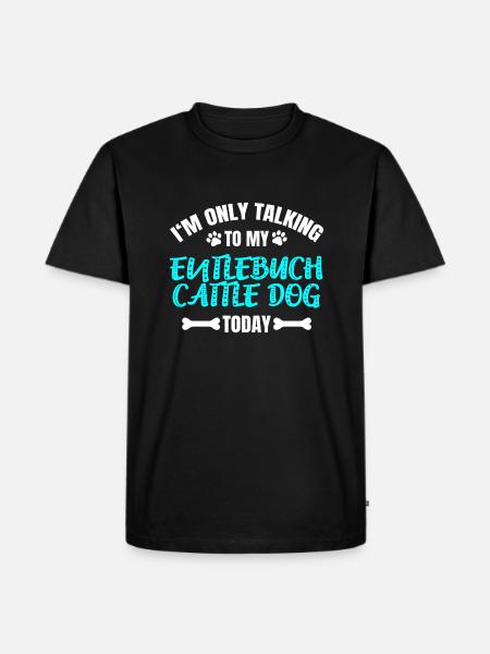 Entlebuch Cattle Dog - Men's Premium Organic T-Shirt - black