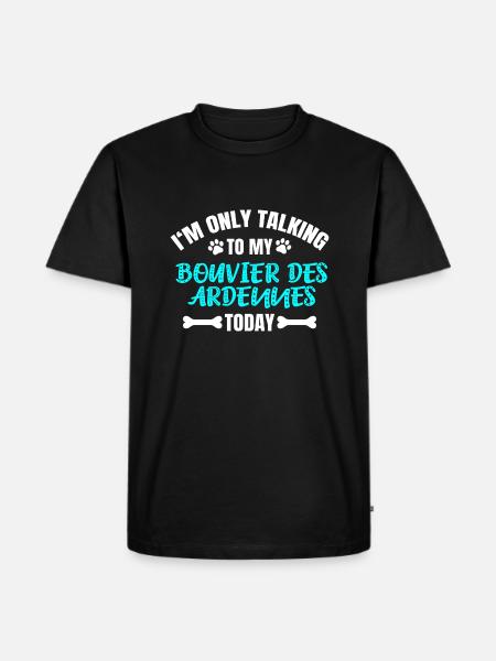 Bouvier Des Ardennes - Men's Premium Organic T-Shirt - black