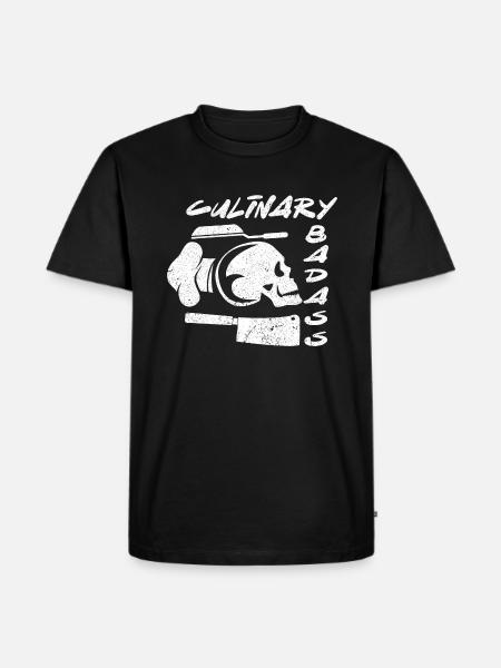 Cook -starred chef Gastro Restaurant - Men's Premium Organic T-Shirt - black